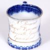 Tulleys Bazaar Blue and White China Mug